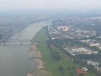 Nordsee 2017 Joerg (3)  über dem Rhein im Süden von Köln, man sieht den Köner Dom